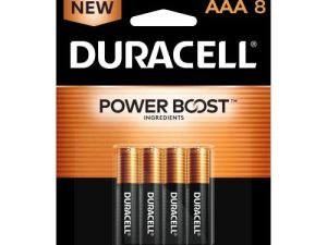 Piles Duracell Coppertop AAA avec ingrédients Power
