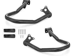 WeiSen Barres de protection pour moteur Noir