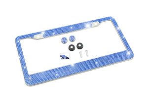 Cadre de plaque d'immatriculation de voiture Bling