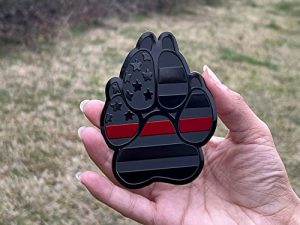 eVerHITCH Drapeau américain en métal Dog Paw
