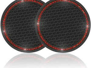 2PCS Bling Car Cup Coaster