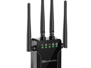 Blueshadow WiFi Extender AC1200 Amplificateur de signal