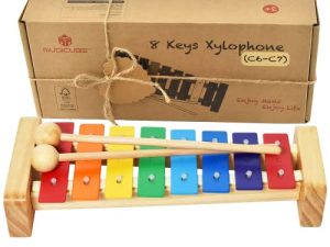 MUSICUBE Xylophone pour enfants Xylophone en bois