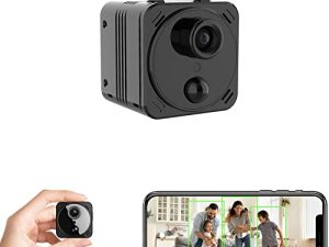 Mini caméra espion 4K WiFi cachée sans