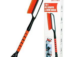 BHYTAKI Brosse à neige et grattoir à