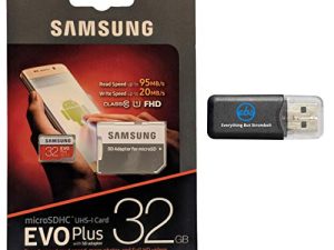 Le lot Micro SDHC EVO Plus de
