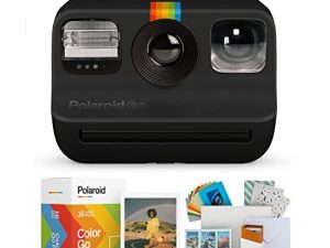 Appareil photo instantané Polaroid Go (noir) avec
