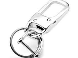 MECHCOS Porte-clés en métal Porte-clés de voiture