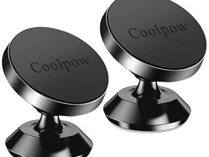 【2-PACK】Support de téléphone magnétique pour voiture