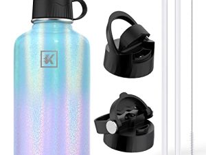 Koeka Bouteille d'eau isotherme en acier inoxydable