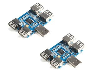 JESSINIE 2pcs 4 ports USBHUB USB2.0 module