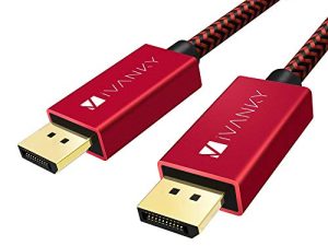 IVANKY Câble DisplayPort 2 m/rouge