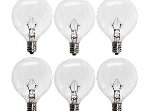 Lot de 6 ampoules chauffe-cire
