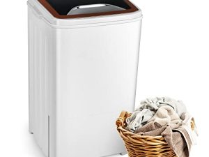 Qzexun Portable Machine Single Tub Wash and