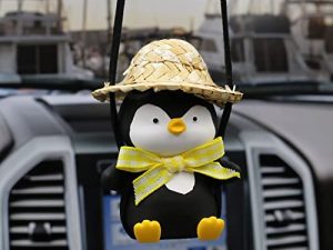 Ornement de suspension de voiture de pingouin