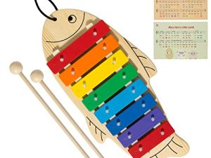 MUSICUBE Xylophone pour bébé Xylophone en bois