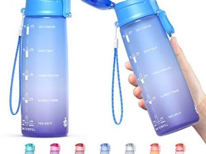 Y&3 Bouteille d'eau de sport de motivation