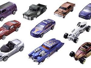 Hot Wheels Lot de 10 camions et