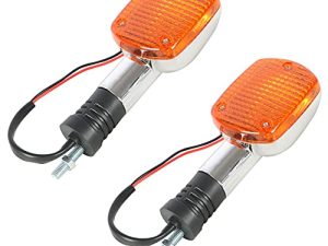 WFLNHB Lot de 2 clignotants de moto