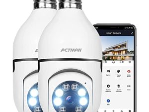 Caméra de sécurité sans fil WiFi Light