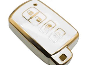 FEYOUN Coque de porte-clés compatible avec Toyota
