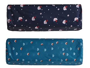 Zerodeko 2 pièces couvercle de climatisation anti-poussière