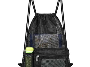 Paxiland grand sac à cordon en maille