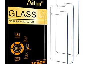 Ailun Protecteur d'écran en verre pour iPhone
