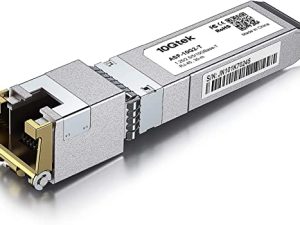 Émetteur-récepteur cuivre 1.25/2.5/5/10G-T SFP+ RJ-45 CAT.6a
