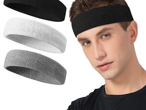 Tanluhu Bandeaux anti-transpiration Sport Bandeaux/Bracelets pour l'entraînement