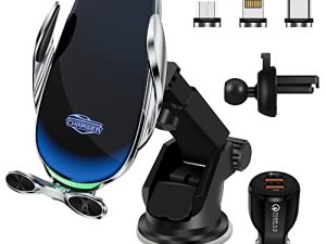 VAVOLO Chargeur de voiture sans fil 15W