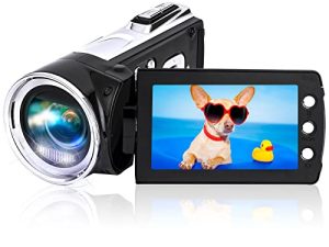 Heegomn Caméra vidéo Caméscope FHD 1080P 30FPS