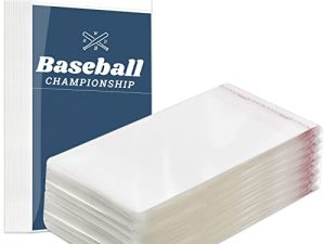 Lot de 300 pochettes refermables pour cartes