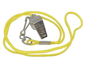 Cannon Sports Sifflet en métal avec cordon