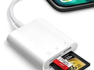 Lecteur de carte SD pour iPhone iPad