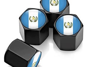Bouchons de valve de pneu drapeau Guatemala