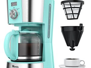 Cafetière Wamife - 12 tasses programmables pour