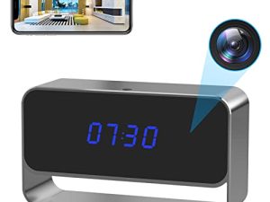 GooSpy Caméra Cachée Horloge WiFi Caméra Espion