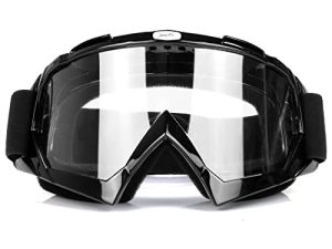 JAMIEWIN Lunettes de moto Objectif transparent ATV