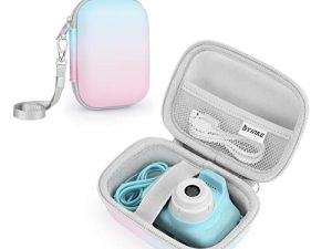 Yinke Kids Camera Case Compatible avec Seckton/GKTZ/Desuccus/Rindol/Agoigo/VATENIC/LC-dolida/OZMI