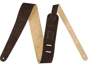 Fender Sangle de guitare en daim réversible