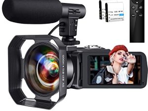 SEREE TECH 2.7K 30 FPS Caméra Vidéo