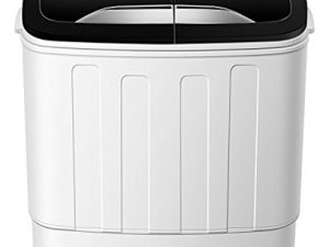 Lave-linge portable avec pompe de vidange –