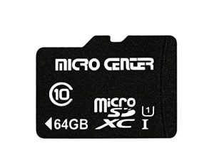 Micro Center Carte mémoire Flash MicroSDXC Classe
