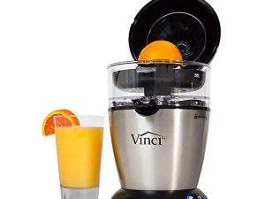 Vinci Presse-agrumes électrique mains libres breveté 1
