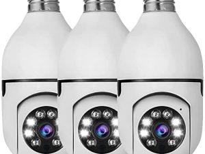 Hoibampu Lot de 3 caméras d'extérieur sans