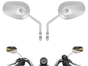 KEMIMOTO Rétroviseurs latéraux pour Road King Sportster