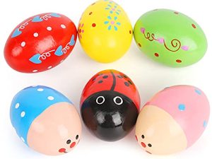 SallyFashion Oeuf Musical Maracas à Percussion en