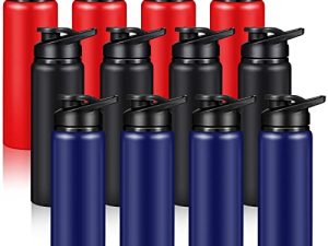CHENGU Lot de 12 bouteilles d'eau en