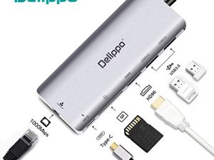 Delippo USB C Docking Hub 6 en